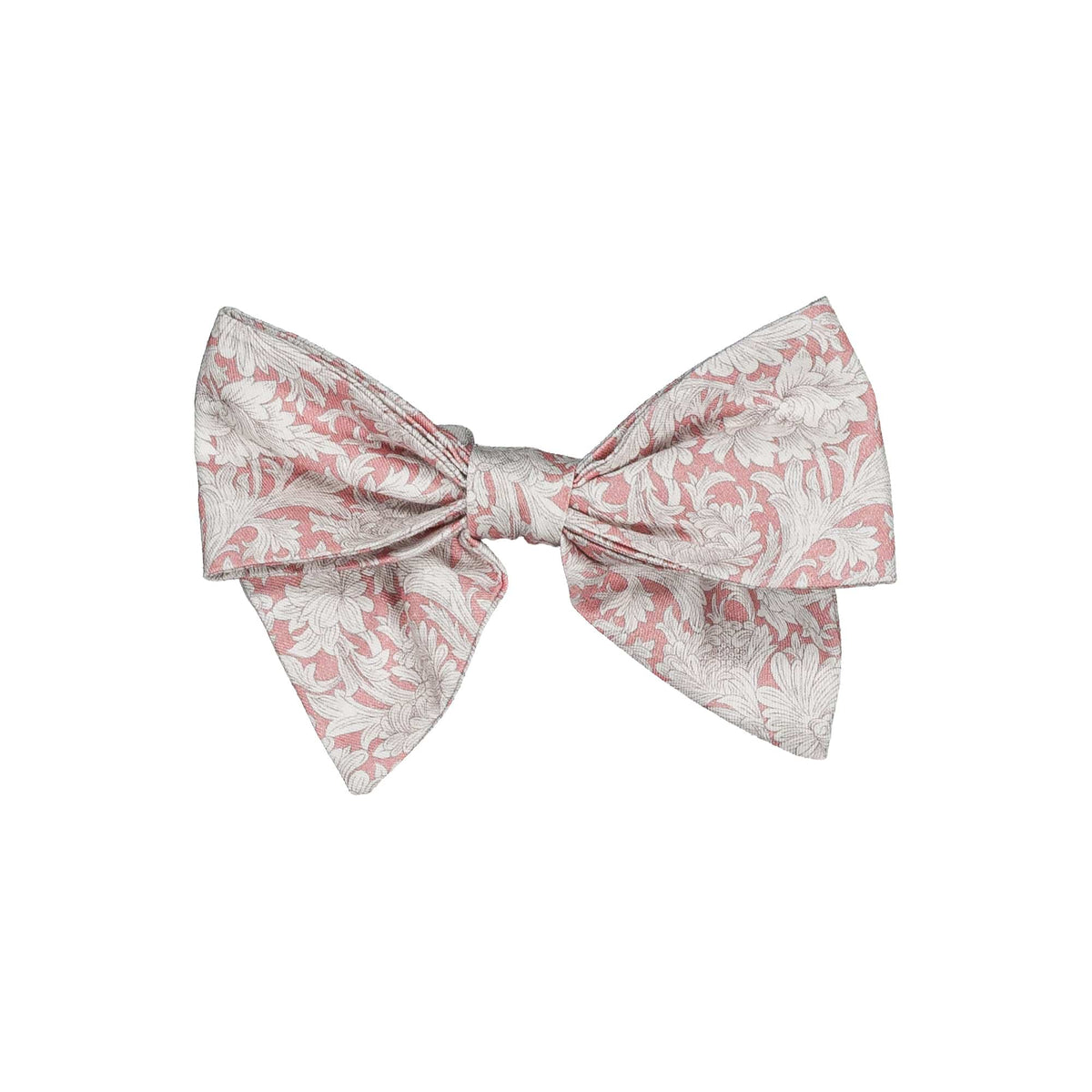 Bonnie, hair clip, in Pink rococo print