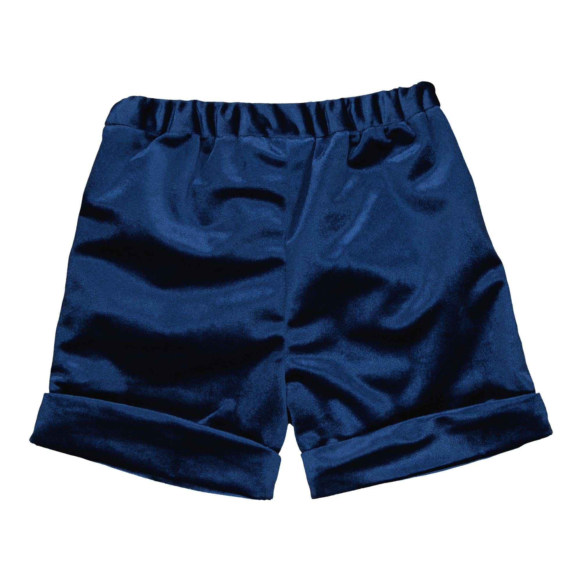 Adam, short en velours marine