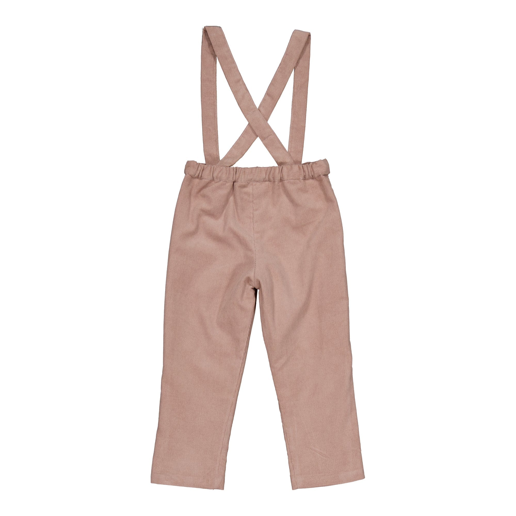 Bertrand, pantalon garçon en velours côtelé café au lait