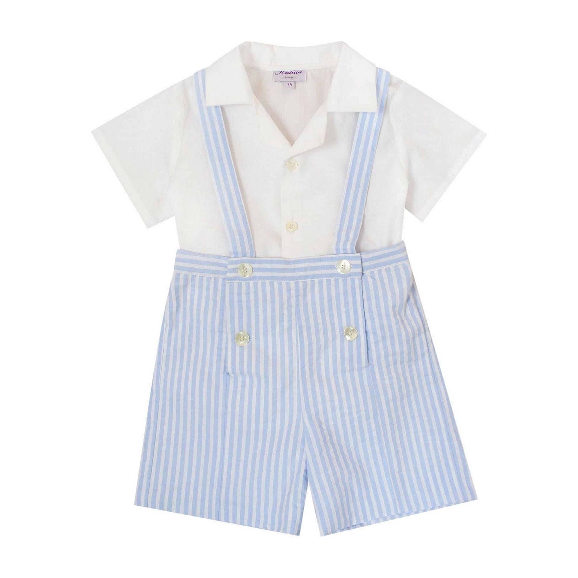 Lupin, chemise en popeline blanche