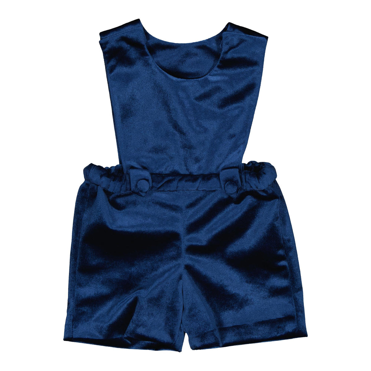 Léonard, romper, in Navy velvet