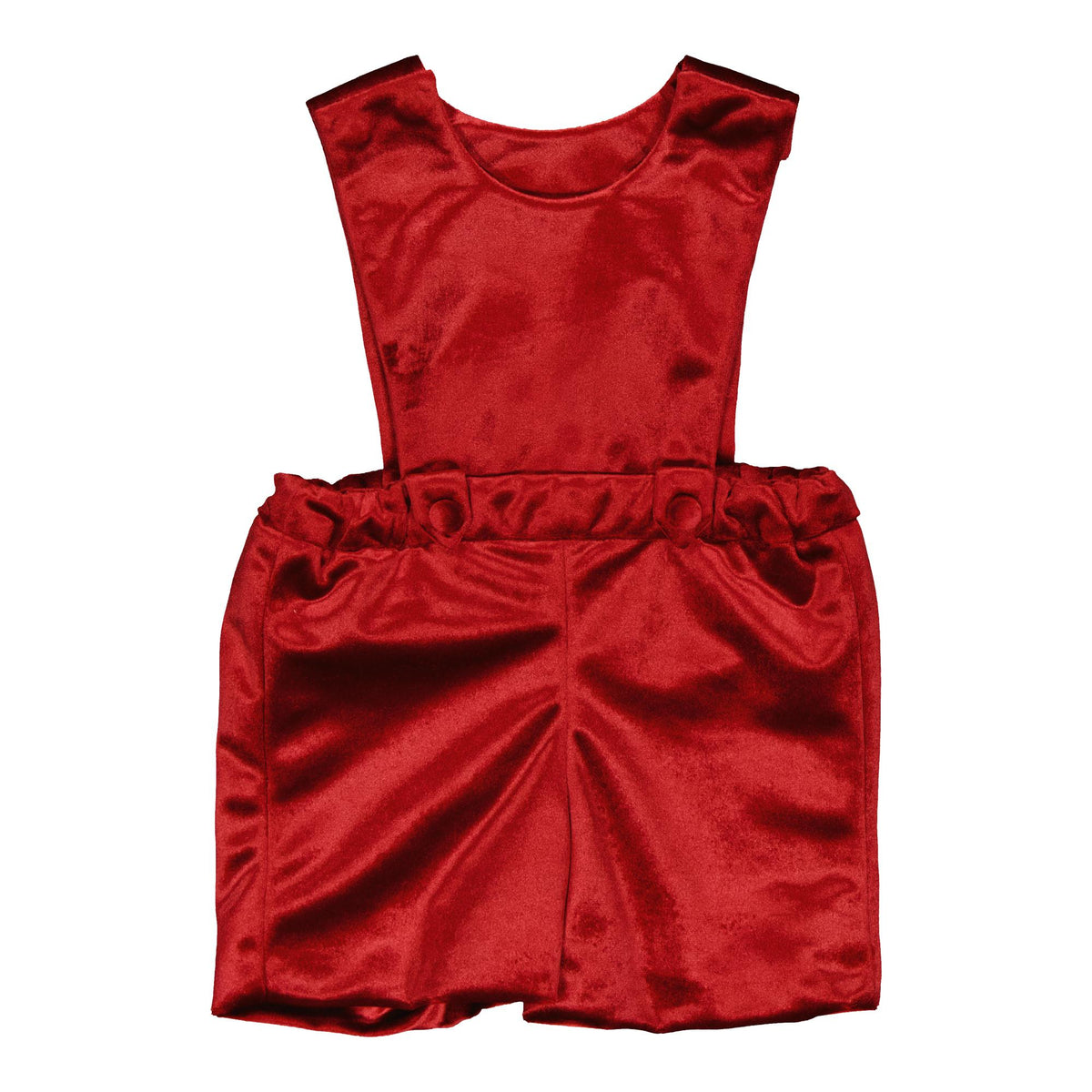 Léonard, romper, in Burgundy velvet