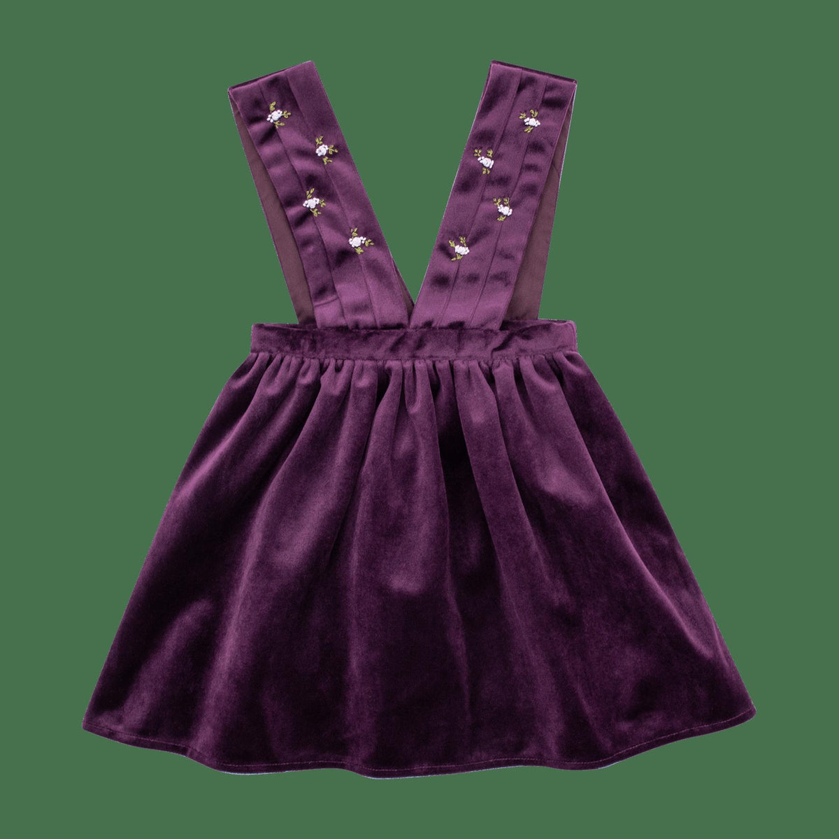 Maya, Robe maya velours lisse violet