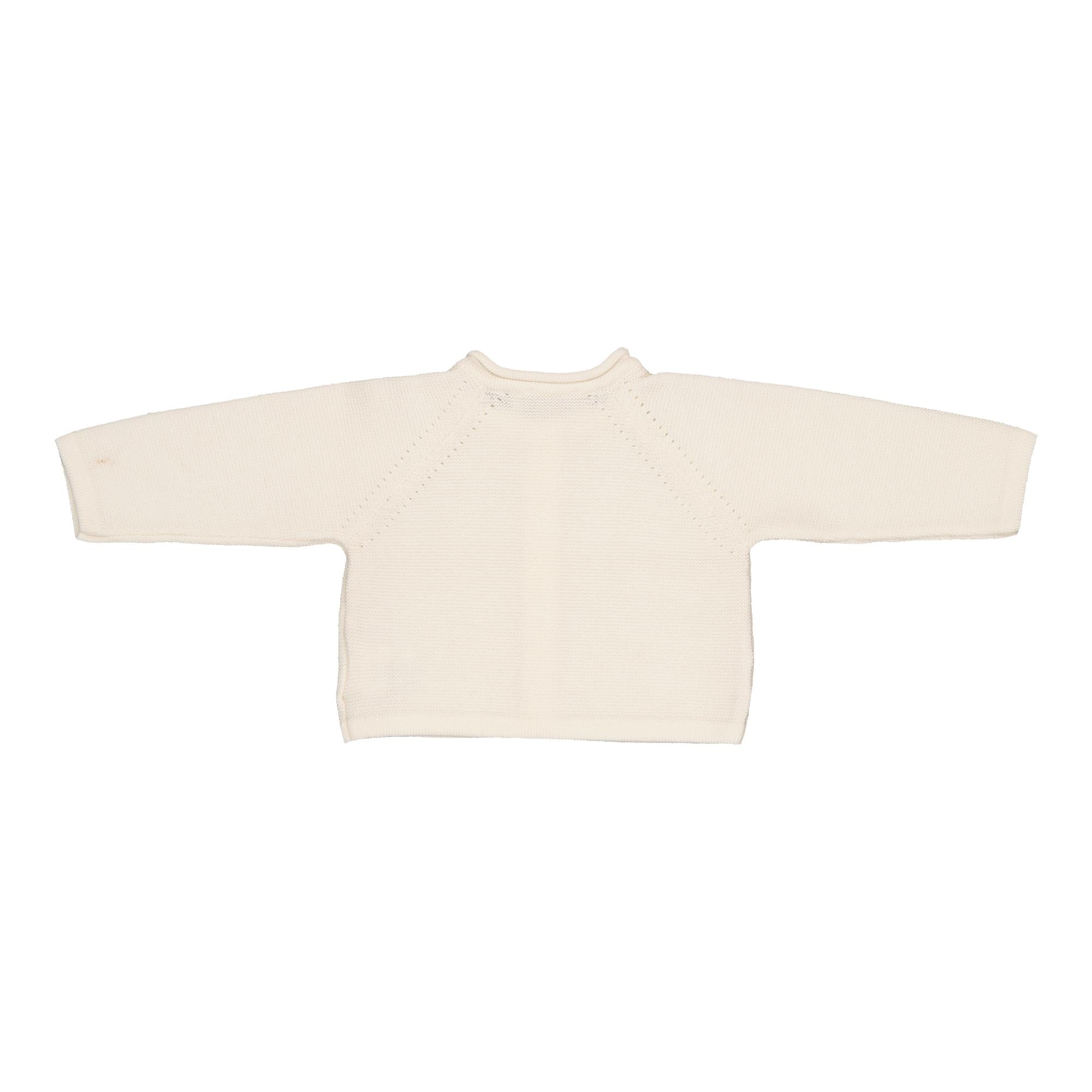 Ariel, gilet 100% laine, en latte