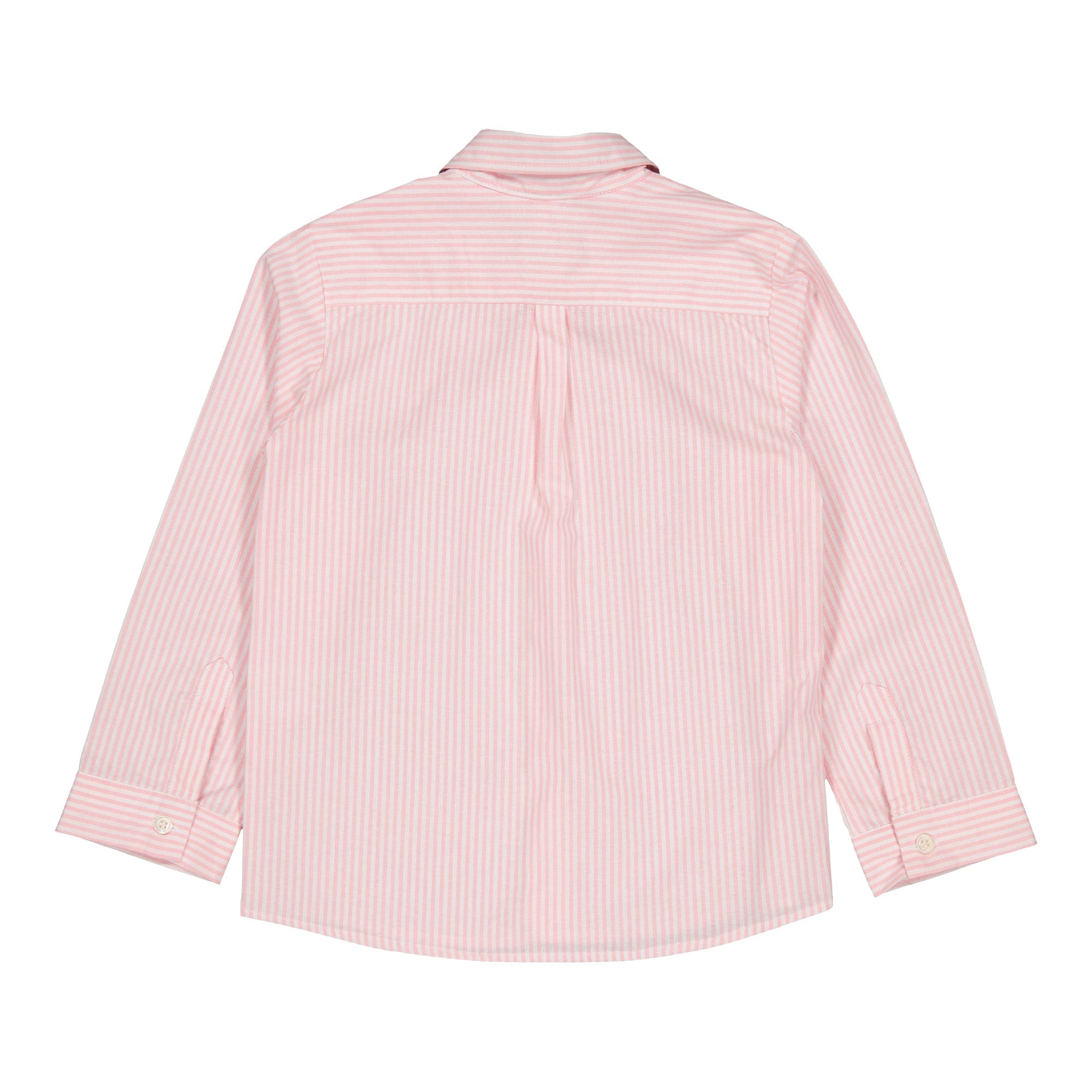 Arthur, chemise à rayures roses 3mm