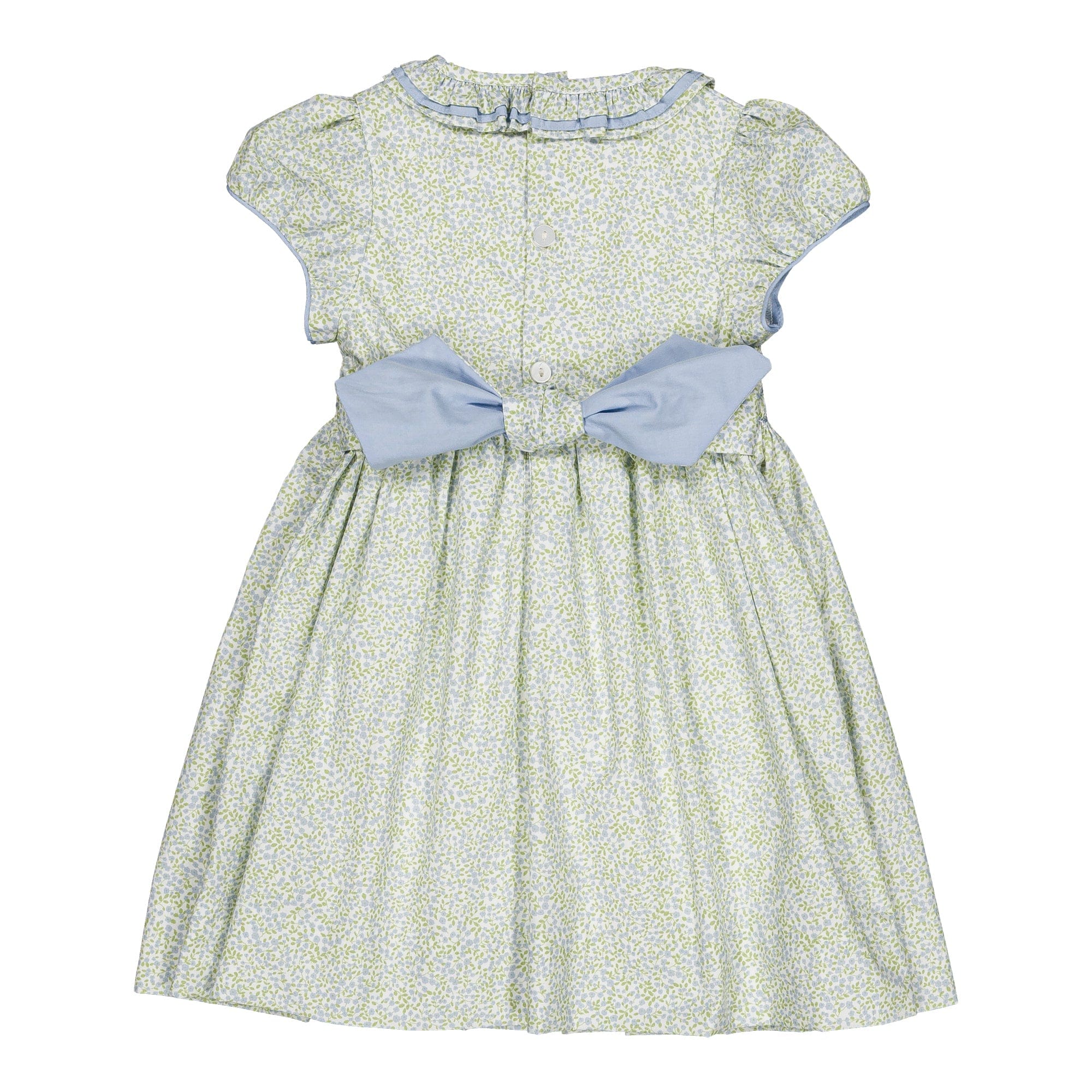 Hars, robe smockée, imprimé Little Blue
