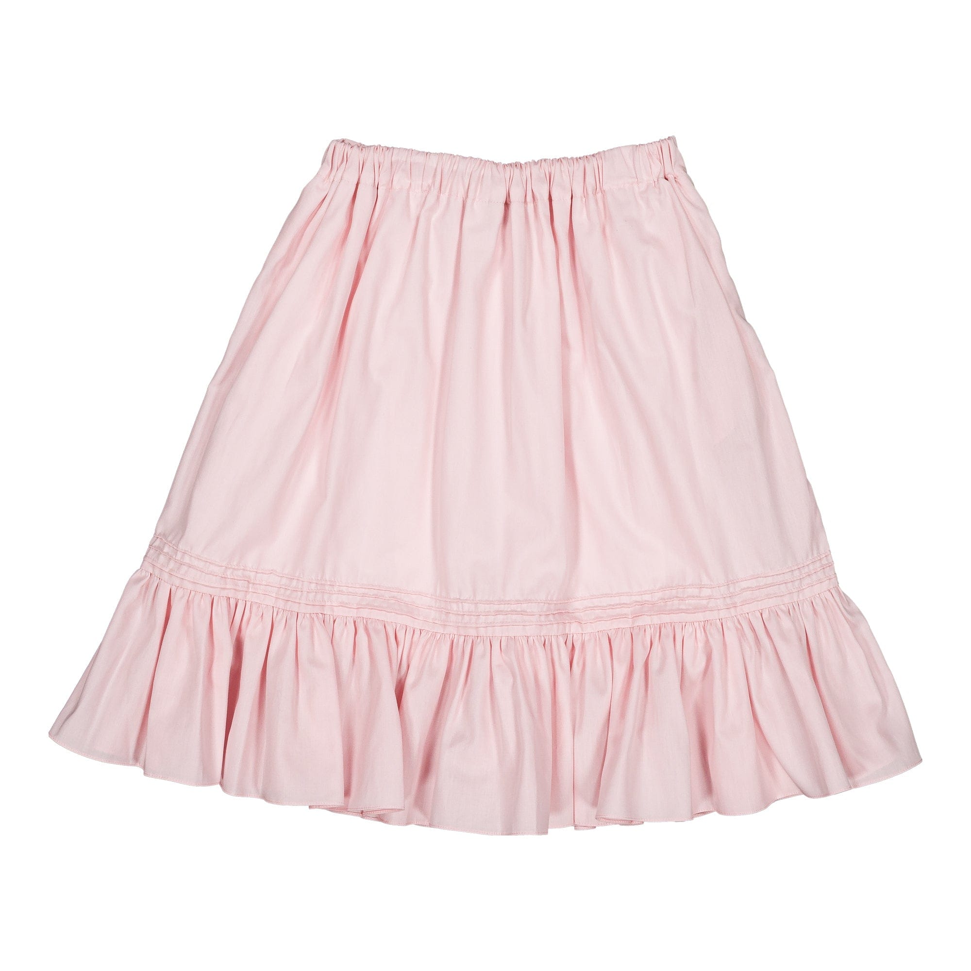 Mélissandre, midi skirt, in  Fairy Tale pink Poplin