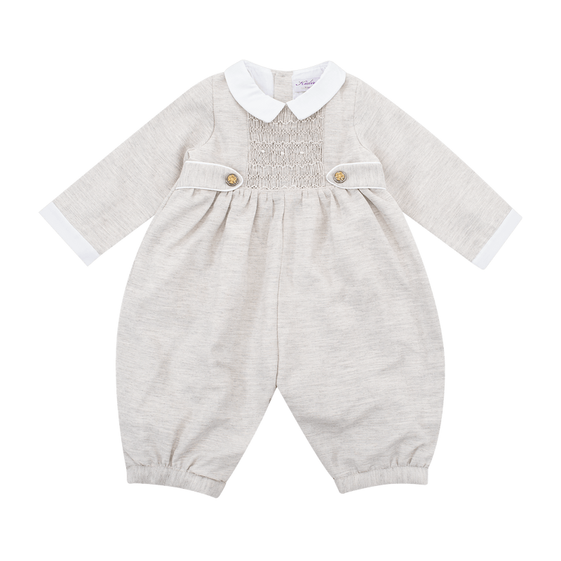 Barboteuse Pao gris chiné