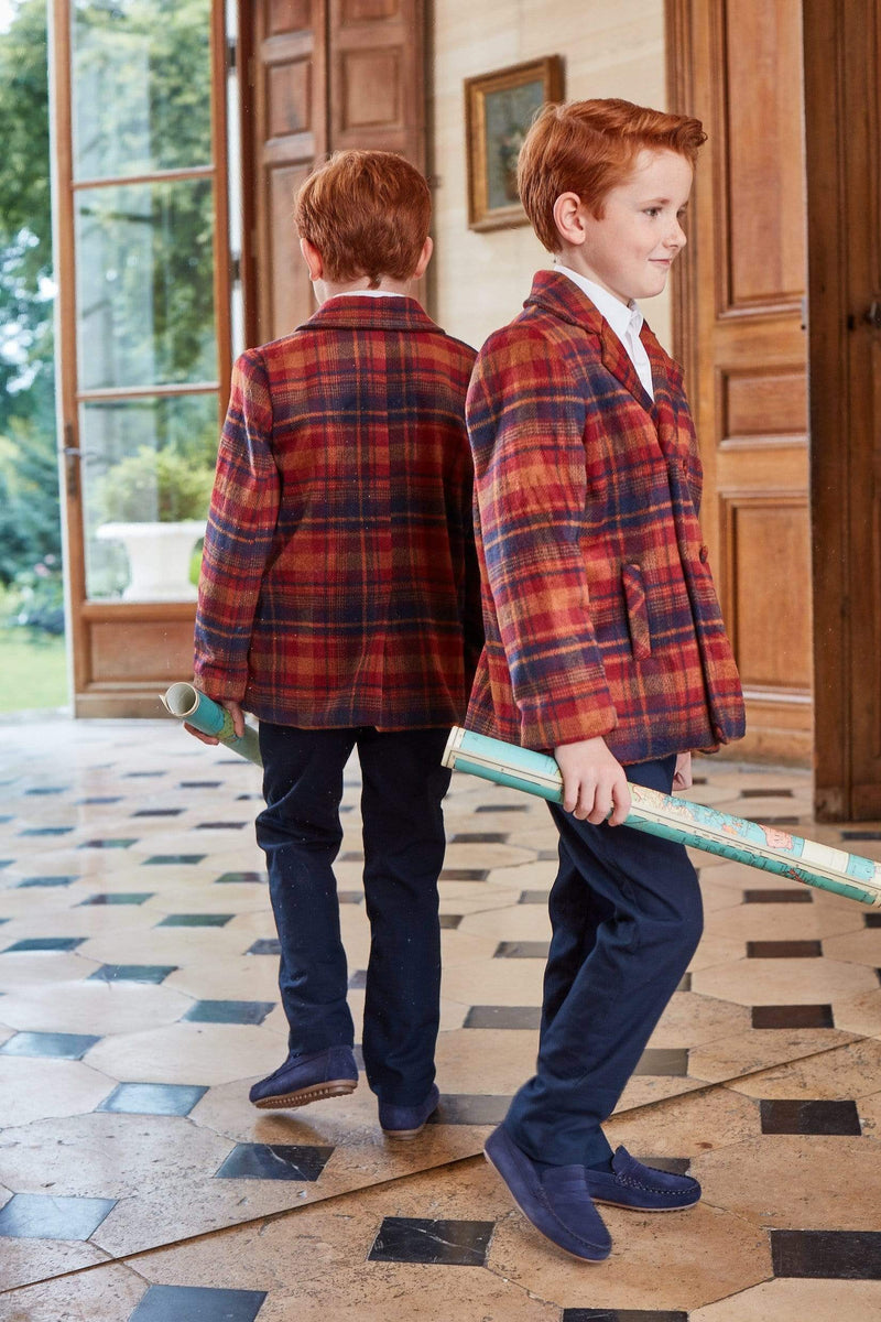 Manteau en tartan