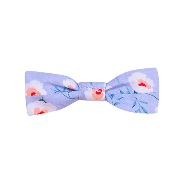 Perle, Pince petit nœud Imprimée - Small bow hairclip printed