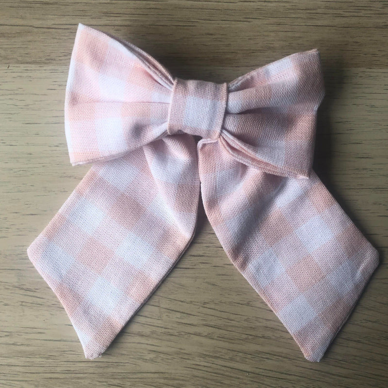 Pince with a big bow-Maxi bow hairclip