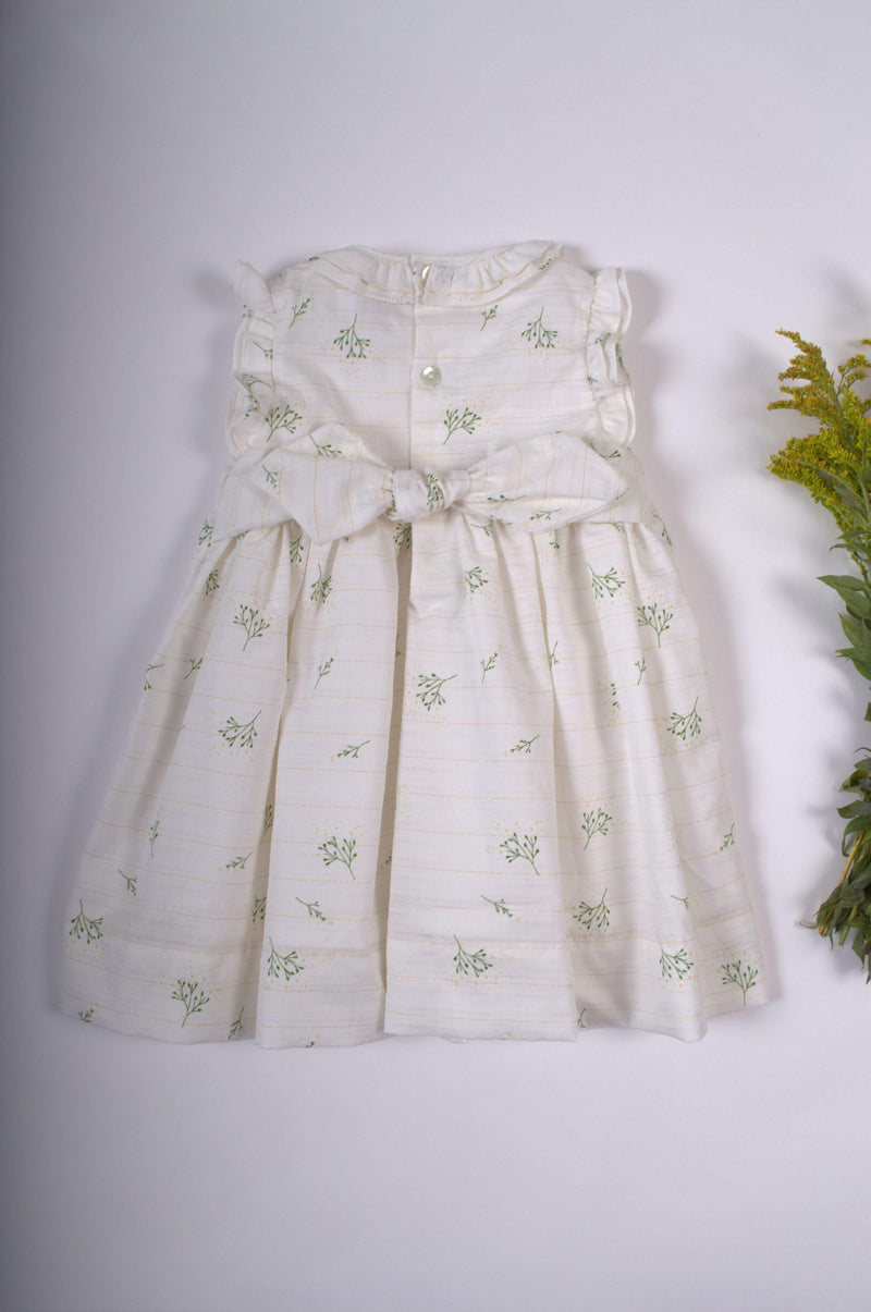 Robe à imprimé fleurs de marguerite