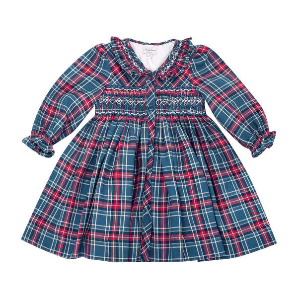 Robe Adeline en tartan