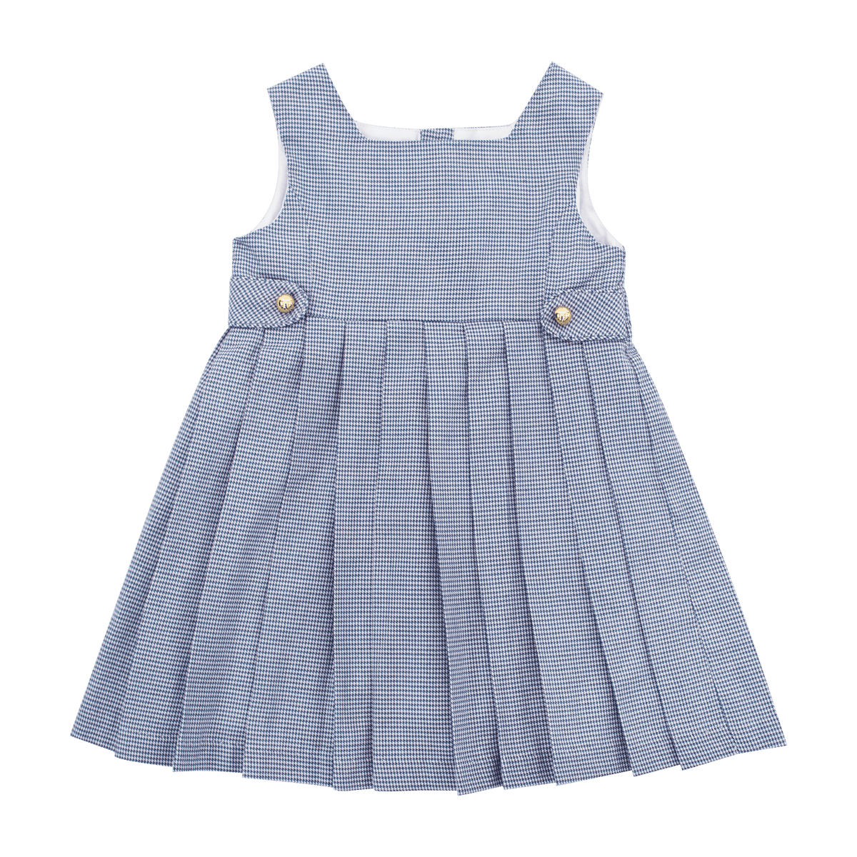 Robe chasuble pied de poule shop