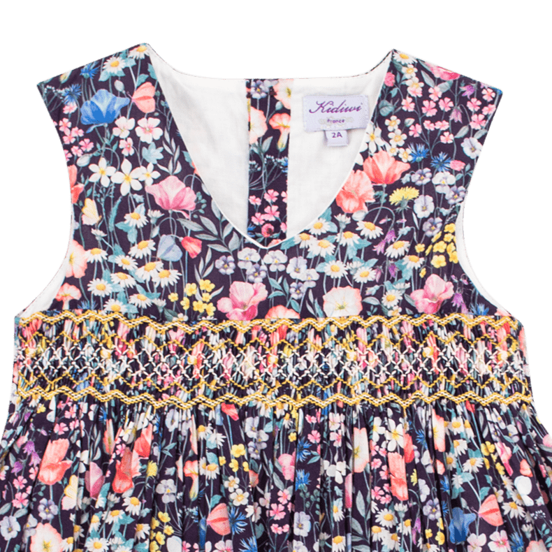 Robe chasuble Carmelle en Liberty Jude's Garden