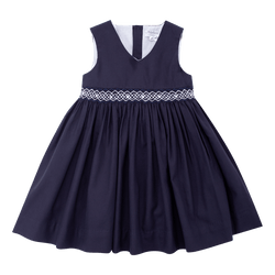 Robe chasuble Carmelle marine