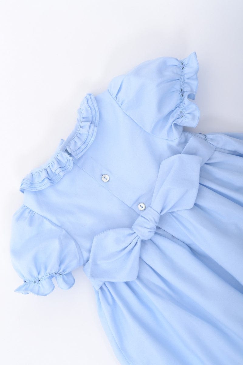 Robe triple col Hars bleu ciel