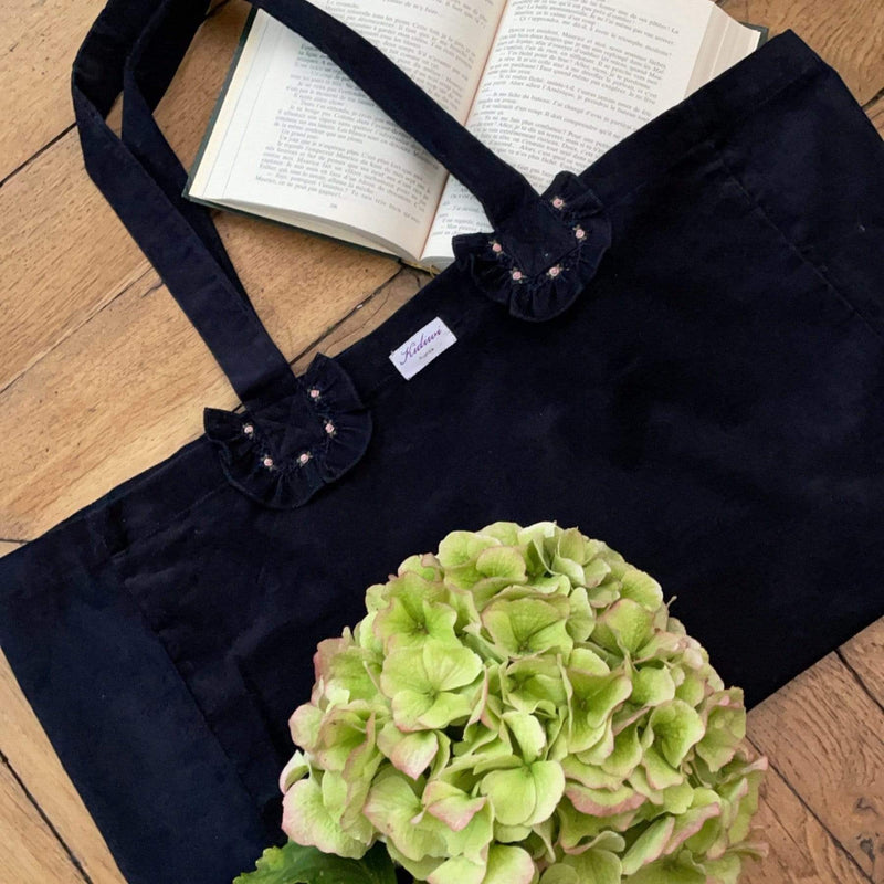 Sac maxi cabas marine