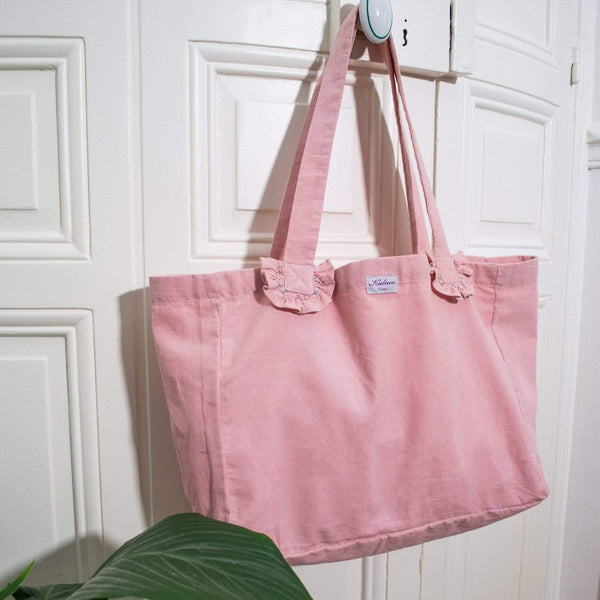 Sac maxi cabas rose