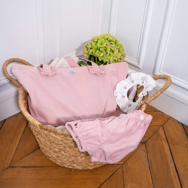 Sac maxi cabas rose