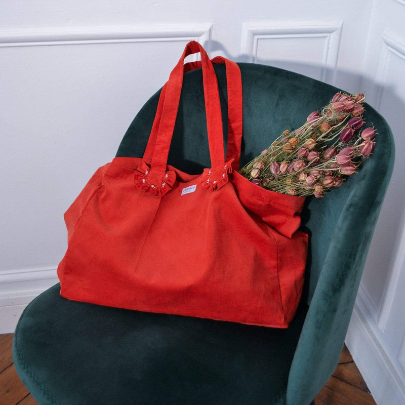 Red Purses Handbags, Tote Purse Handbags, Tote Bag Velours