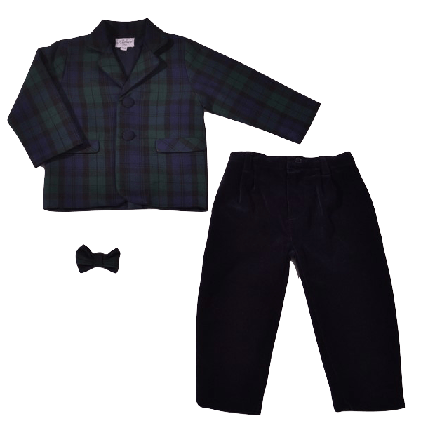 Veste de costume en tartan blackwatch