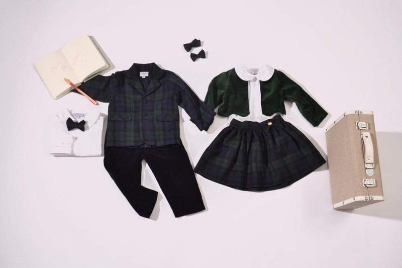 Veste de costume en tartan blackwatch